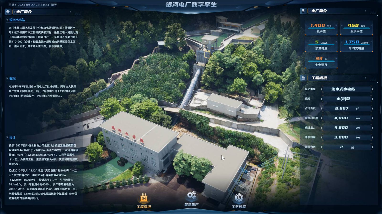 银河水电站-绿色小水电试点项目